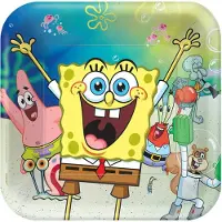 Amscan SpongeBob-Geburtstagsteller