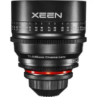 Xeen Cinema 85mm T1,5 PL Vollformat Objektiv MF Cine Video Lens für hohe Auflösungen mit Follow Focus Zahnkränze (1021623)