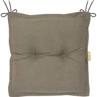 Kettler Herlag Hockerauflage AVA Sun-Guard 50x50x9cm Taupe Polster für Gartenhocker extra dick UV- & Fleckschutz