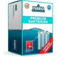 IVARIO Wassertest Bakterien Premium, auf E.-Coli, Legionellen, Pseudomonaden