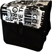 Aves-24 FAHRRADTASCHE Fahrrad 20-26'' Kinder Satteltasche Doppel 40. Hipster