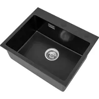 Easybuy Küchenspüle Schwarz Küche spüle max 100kg