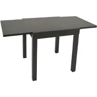 Degamo Gartentisch LIVORNO 70/140x70cm Alu + Keramikoptik dunkelgrau, ausziehbar
