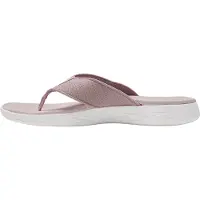 Hummel Comfort Zehentrenner Badeschuhe Badelatschen rosa/weiß 214041-4852, Schuhgröße:43 EU