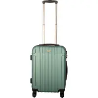 Cahoon Hartschalen-Koffer Handgepäck Trolley / S - 55x39x20 cm / Reisekoffer Hartschale 4-Rollen - Farbe: ocean-green
