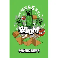 Minecraft Boom Creeper-Fleece Bettdecke 100*150cm