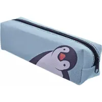 Ferocity Mäppchen Federtasche Schlamperbox Federmäppchen Schüleretui Stiftemappe Pinguin [008]
