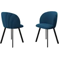 Mirjan 24 Esszimmerstuhl K99, Esszimmer Kollektion, Beine aus Metall, Polsterstuhl (Farbe: Royal Velvet 14)