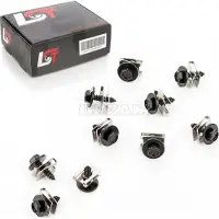 LST 10x Set Sechskantschraube Blechmutter Lautsprecher Abdeckung für BMW E30 TOURING