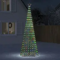 vidaXL "WINTER SALE"LED Weihnachtsbaum 688 LEDs - CLORIS - Mehrfarbig 300cm DE184423 - Künstliche Weihnachtsbäume