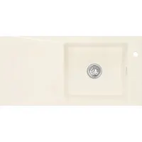 SYSTEMCERAM KeraDomo Spüle SIRO 100 JASMIN mit Handbetätigung