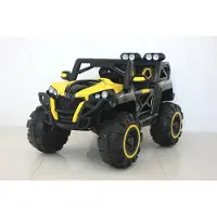 Es-toys Kinderfahrzeug - Elektro Auto "Buggy 898" - 2x 12V7AH Akku und 4 Motoren- 2,4Ghz Ferngesteuert +MP3-Rot