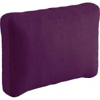 Sunnypillow Palettenkissen für Gartenmöbel - Rückenkissen 60x40x20/10cm - Rückenpolster für Bett und Sofa - Palettenpolster für Palettenmöbel - Lounge Kissen mit abnehmbarem Bezug Violett