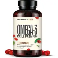 BRAINEFFECT Omega-3 Kapseln (60 Stk.) – Premium Krill-Öl mit EPA & DHA 60 St