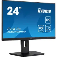 Iiyama XUB2492HSU-B6, 60,5 cm (23.8"), 1920 x 1080 Pixel, Full HD, LED, 0,4 ms, Schwarz