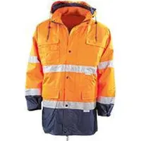 Planam Warnschutz Parka 2056 2-farbig orange/marine, Größe: XL
