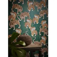 Marburg Vliestapete Motiv Tiger, moderne Tapete für Wohnzimmer Schlafzimmer Küche