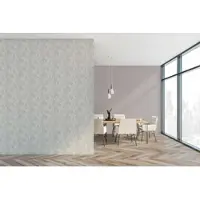 Living Walls Vliestapete "Geometrische Tapete aus Holzoptik - Vliestapete" leicht glänzend strukturiert Moderne Tapete mit Holzstruktur