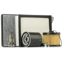 RIDEX Inspektionspaket Filterset passend für PEUGEOT 206 Schrägheck (2A/C) 206 Kastenwagen