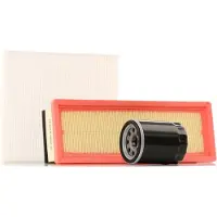 RIDEX Filterset Inspektionspaket Filtersatz für FIAT PANDA (169) 500 (312) 500 C (312) für FORD KA (RU8) für LANCIA YPSILON (843)