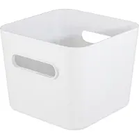 Smartstore Aufbewahrungsbox COMPACT SQUARE L weiß