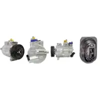 Casco CAC73010AS 7SEU17C Klimaanlage Klimakompressor R134a für VW GOLF VI (5K1) Golf V Schrägheck (1K1) TOURAN (1T1, 1T2) TIGUAN (5N) Passat Variant