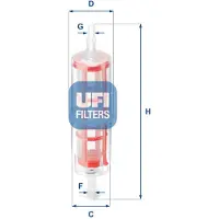Ufi Kraftstofffilter 31.015.00