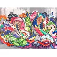 Living Walls Fototapete "Designwalls Graffiti" glatt Vlies, Wand, Schräge, Decke