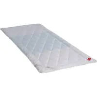 Hefel Cool Unterbett Matratzenauflage mit Kühleffekt Wendemöglichkeit Rautensteppung 500 g/m² 160 x 200 cm