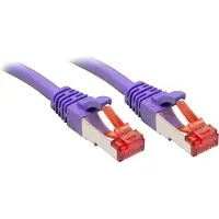 Lindy 47827, 7,5 m, Cat6, S/FTP (S-STP), RJ-45, RJ-45, Violett