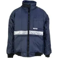 Planam Kühlhaus Blouson marine, Innenfutter rot XL XXL