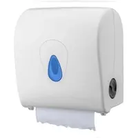All Care PlastiQline Handtuchrollenspender MINI - Farbfenster blau - Handtuchspender