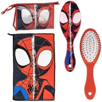 Spidey and his Amazing Friends Kulturbeutel mit Handtuch & Haarbürste