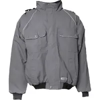 Planam unisex Arbeitsjacke CANVAS 320 schwarz Grösse 3XL