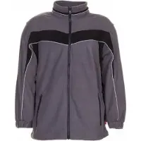 Planam Fleecejacke "PLALINE" - 4XL - schiefer/schwarz