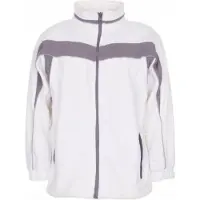 Planam Fleecejacke "PLALINE" - XL - weiß/zink