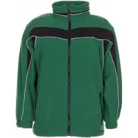 Planam FACTOR Fleece Jacke grün/schwarz, Gr.M