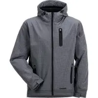 Planam Winter Softshelljacke "CUBE" - 3XL - hellgrau