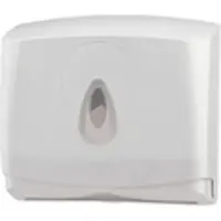 All Care PlastiQline Papierhandtuchspender MINI - Farbfenster transparent