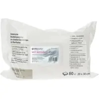 Unigloves Wet Wipes Plus - Desinfektionstücher - gebrauchsfertig - 6 x 80 Stück