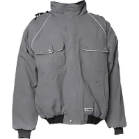 Planam unisex Arbeitsjacke CANVAS 320 schwarz Grösse S