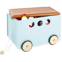 Pinolino Spielzeugkiste mit Rollen 'Jim', mint