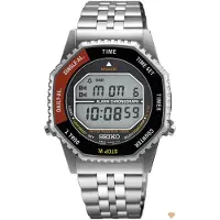 Seiko SMGG19P Unisex Digitaluhr Chronograph Rotocall Schwarz/Rot