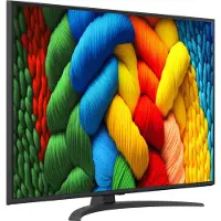 LG NanoCell AI 50NANO81A6A, 127 cm (50"), 3840 x 2160 Pixel, NanoCell, Smart-TV, WLAN, Schwarz
