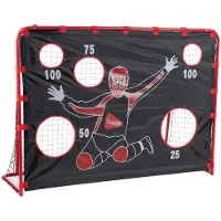Hudora Floorballtor mit Torwand (rot)