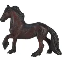 Animal planet Mojo Fun Friesian Mare, 3 Jahr(e), HORSE WORLD, Schwarz, Polyvinylchlorid (PVC)