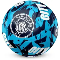 Sportmed Team Merchandise Fußball Manchester City Graffiti Design Größe 5 Blau