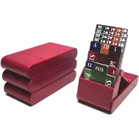 HOT Games Bridge Bieding-Box-Set 4 st. klappbar