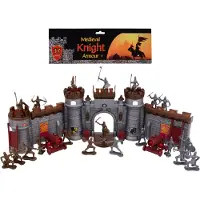 Johntoy Knights spielen mit Castle Set