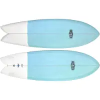 Buster Surfboard 6'4 Retro Fish, Größe:6'4'', Farben:no color